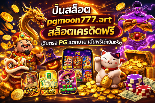ปั่นสล็อต pgmoon777.art สล็อตเครดิตฟรี